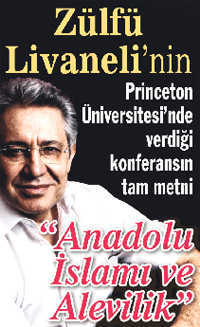 Zülfü Livaneli Princeton üniversitesinde konuşma yazısı