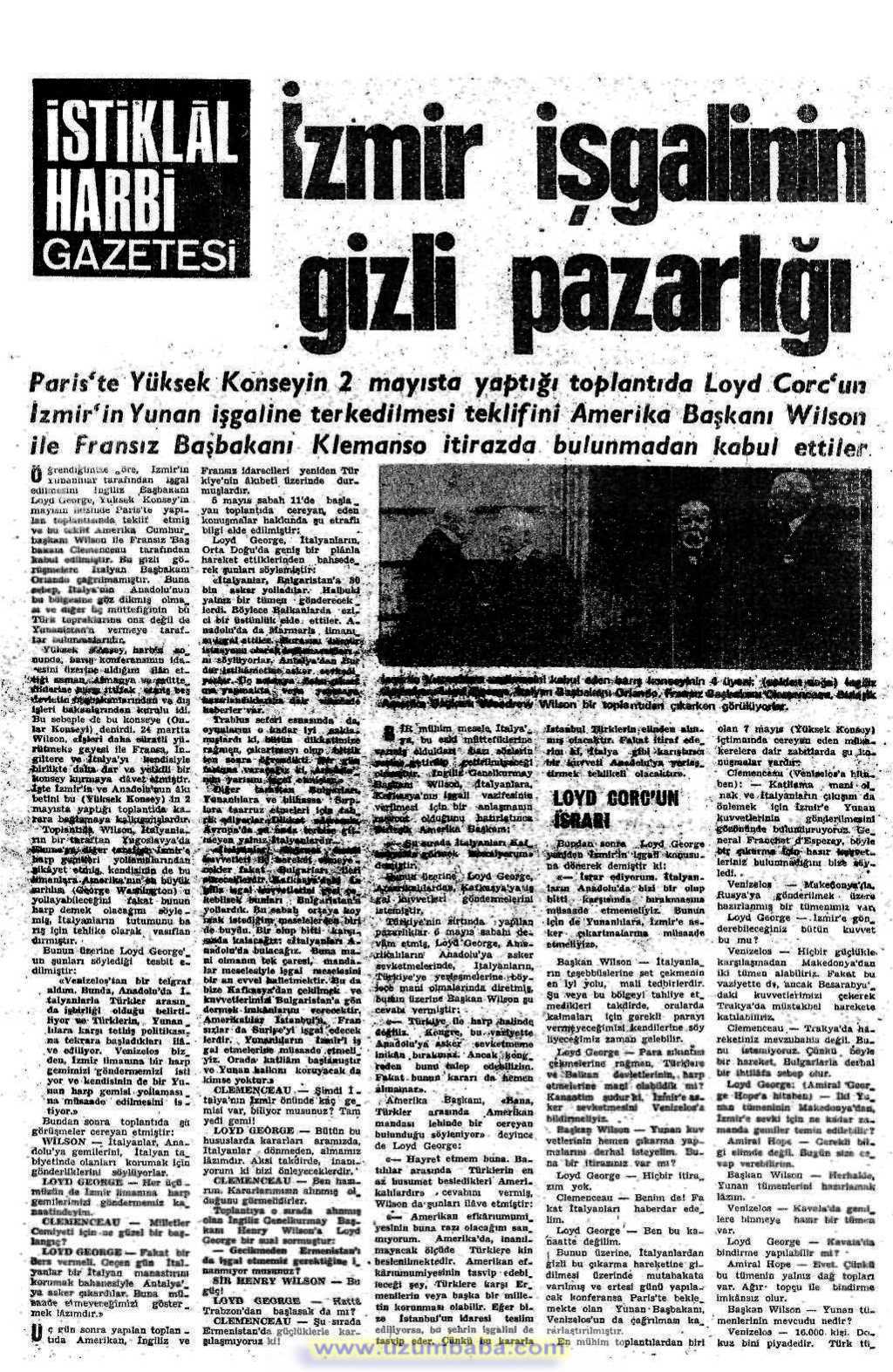 istiklal harbi gazetesi 15 mayıs (3) 1919